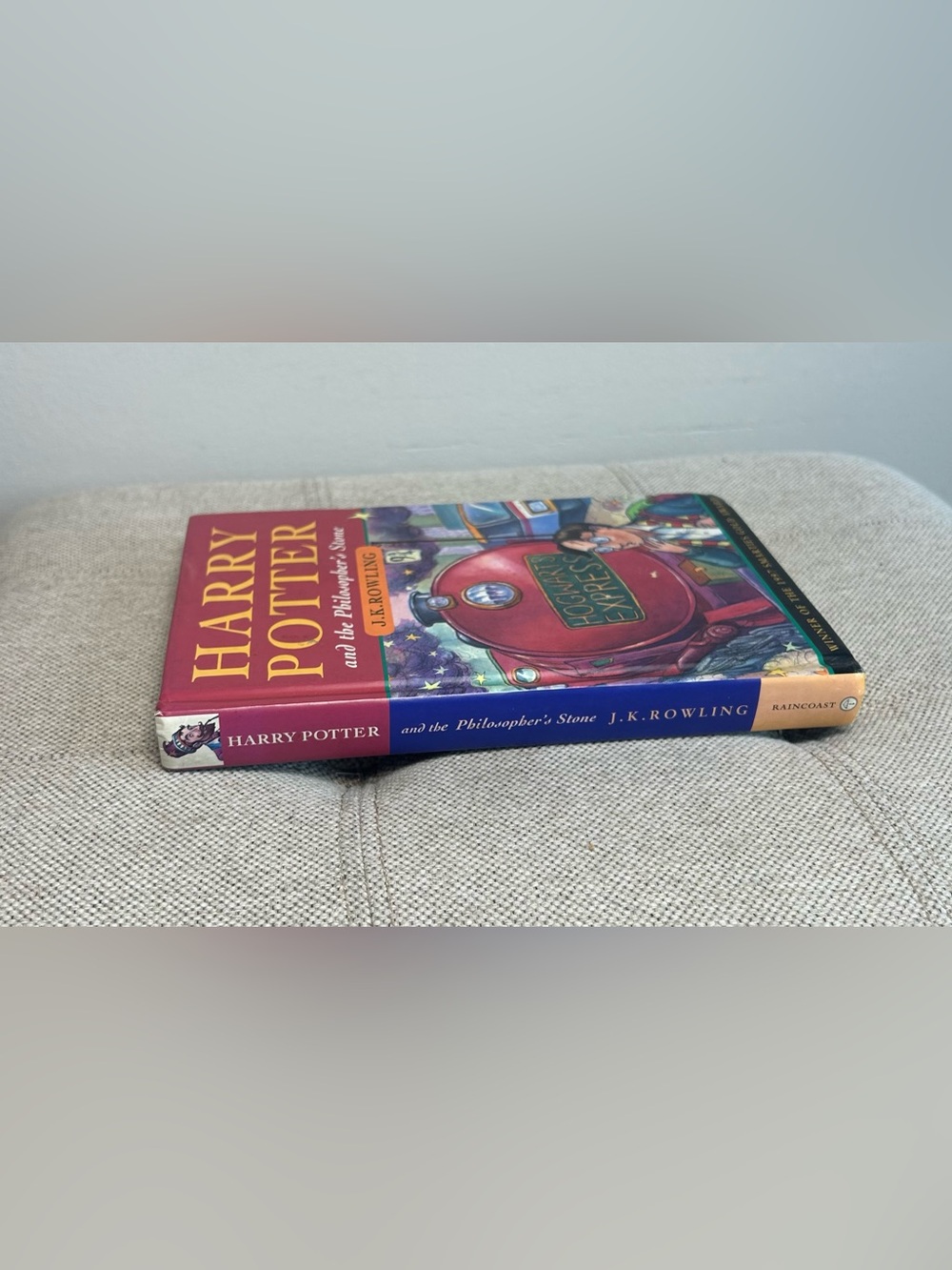 Harry Potter And The Philosopher's Stone 1st Ed 6th Print Hardcover No Jacket - Picture 3 of 9